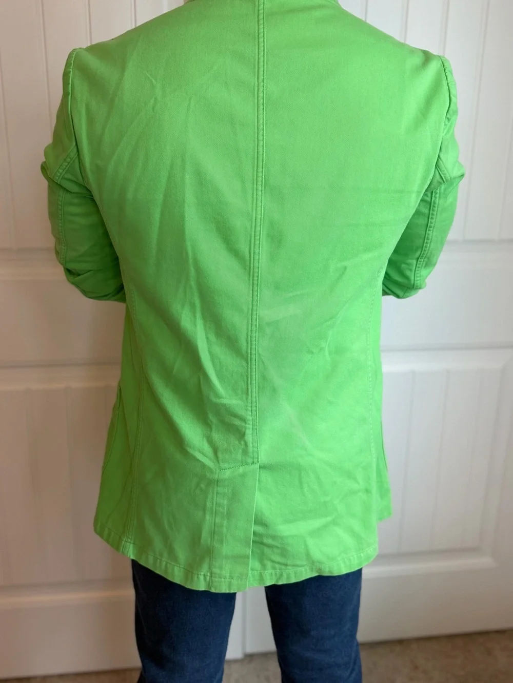 Vicomte Paris Palm Beach Lime Green Cotton Sports | Surgeon’s Cuffs | Large